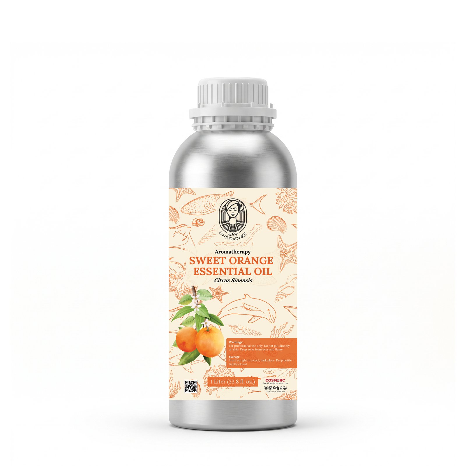 Sweet Orange Essential Oil 1L